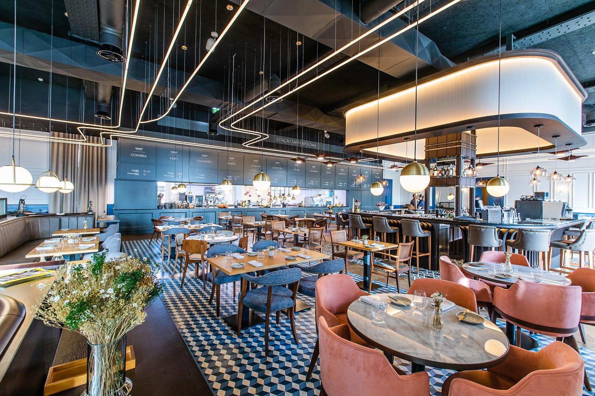 The Editory Riverside Hotel, An Historic Hotel Lisboa Exteriör bild Restaurant interior